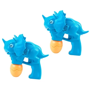 2-Pack Dinosaur Bubble Guns Kids LED Light Sound w/ 2 Solutions Ages 3+ 2-Pack Dinosaur Bubble Guns Kids LED Light Sound w/ 2 Solutions Ages 3+