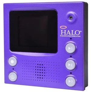 Halo Personal Magnetic Video Messenger Memo Recorder w/ 1.5" LCD Display Purple Halo Personal Magnetic Video Messenger Memo Recorder w/ 1.5" LCD Display Purple