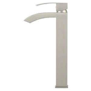 Eisen Home 12" Single Hole Single Handle Vessel Sink Faucet Brushed Nickel New Eisen Home 12" Single Hole Single Handle Vessel Sink Faucet Brushed Nickel New