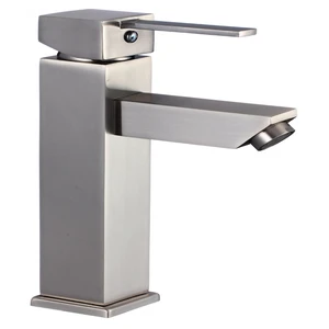 Eisen Home 8122 Single Handle Bathroom Sink Faucet Brushed Nickel EH-8122BN New Eisen Home 8122 Single Handle Bathroom Sink Faucet Brushed Nickel EH-8122BN New