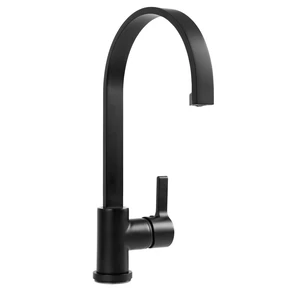 Eisen Home Coral 16" Swivel Solid Brass Matte Black Single Handle Kitchen Faucet Eisen Home Coral 16" Swivel Solid Brass Matte Black Single Handle Kitchen Faucet
