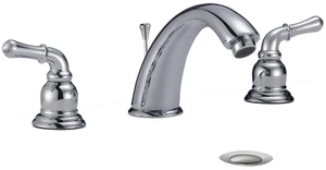 Eisen Home F9184 3-Hole Kitchen Sink Faucet with Drain Assembly Polished Chrome Eisen Home F9184 3-Hole Kitchen Sink Faucet with Drain Assembly Polished Chrome