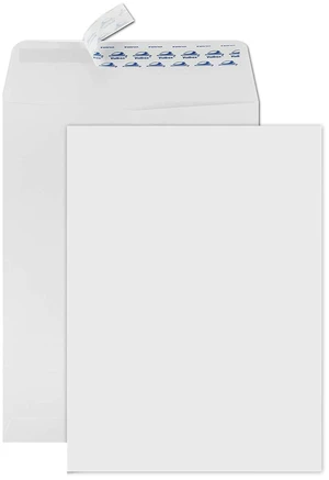 250 Count White Catalog Envelopes Peel & Seal 9'' x 12'' Standard Letter Size 250 Count White Catalog Envelopes Peel & Seal 9'' x 12'' Standard Letter Size