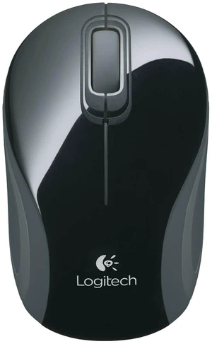 Logitech M187 2.4Ghz Wireless 3 Button USB Optical Scroll Mini Mouse - Black Logitech M187 2.4Ghz Wireless 3 Button USB Optical Scroll Mini Mouse - Black