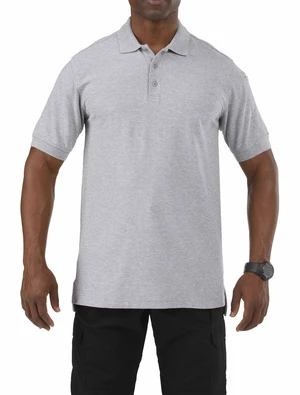 5.11 Men's Professional S/S 3 Button Cotton Polo Shirt 41060 Heather Gray XL 5.11 Men's Professional S/S 3 Button Cotton Polo Shirt 41060 Heather Gray XL