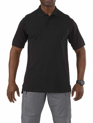 5.11 Men's Professional S/S Three Button Cotton Polo Shirt 41060 Black XL 5.11 Men's Professional S/S Three Button Cotton Polo Shirt 41060 Black XL
