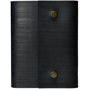 Notebook Journal From Recycled Tires 240 Blank-Vegan Leather Straps 7X5 -Bronze Notebook Journal From Recycled Tires 240 Blank-Vegan Leather Straps 7X5 -Bronze