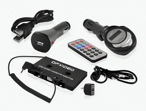 DP Audio DPK60 Phone Accessories Bundle Cable Splitter Car Charger Black - New DP Audio DPK60 Phone Accessories Bundle Cable Splitter Car Charger Black - New