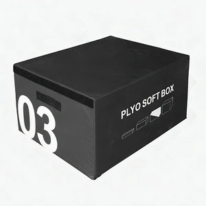 Pylo 3-in-1 Foam Plyometric Jump Box 35x18x30 Soft Plyo Fitness Training New Pylo 3-in-1 Foam Plyometric Jump Box 35x18x30 Soft Plyo Fitness Training New