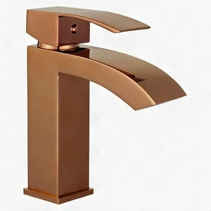 Eisen Home Marella 6" Single Hole Bathroom Sink Faucet Single Handle Rose Gold Eisen Home Marella 6" Single Hole Bathroom Sink Faucet Single Handle Rose Gold