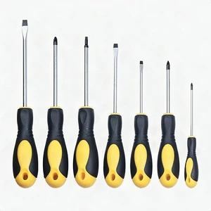 7-Piece Phillips Flathead Screwdriver Set Magnetic Anti-Static Insulated Non-Ski 7-Piece Phillips Flathead Screwdriver Set Magnetic Anti-Static Insulated Non-Ski