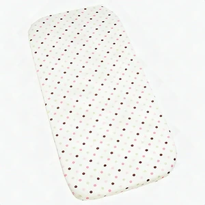 Carter's Super Soft Printed Changing Pad Cover 100% Polyester Pink/Green Dot Carter's Super Soft Printed Changing Pad Cover 100% Polyester Pink/Green Dot
