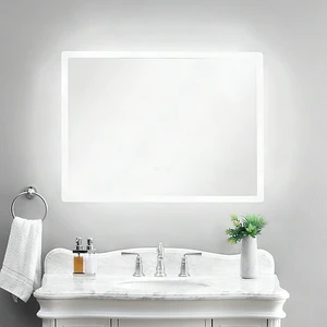 Eisen Home LED Bathroom Vanity Mirror Anti-Fog Dimmable Bluetooth 24" x 27" New Eisen Home LED Bathroom Vanity Mirror Anti-Fog Dimmable Bluetooth 24" x 27" New