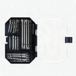 41-Pc Double Ended Screwdriver Bit Set Phillips Slotted Magnetic 1/4" Hex Drive 41-Pc Double Ended Screwdriver Bit Set Phillips Slotted Magnetic 1/4" Hex Drive