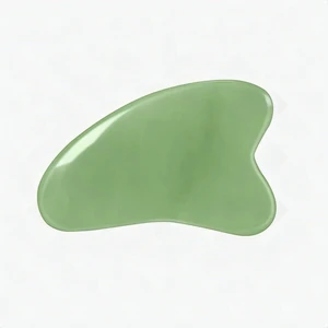 Gua Sha Facial Tool Heart Shape Natural Jade Stone Face Massage Scraper Therapy Gua Sha Facial Tool Heart Shape Natural Jade Stone Face Massage Scraper Therapy