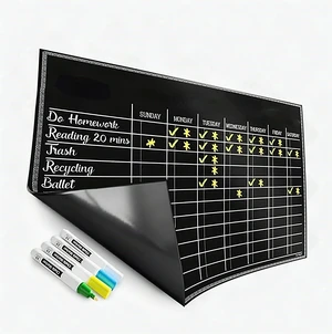 Altatac Magnetic Daily Reward Chore Chart Dry Erase Board 17x12 for Kids & Adults with Markers and Large Eraser, Refrigerator or Wall Hanging Planner, Office Supplies, 1 Pack Altatac Magnetic Daily Reward Chore Chart Dry Erase Board 17x12 for Kids & Adults with Markers and Large Eraser, Refrigerator or Wall Hanging Planner, Office Supplies, 1 Pack