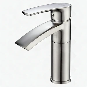 Eisen Home Ariana Single Hole Bathroom Sink Faucet Swivel Spout Brushed Nickel Eisen Home Ariana Single Hole Bathroom Sink Faucet Swivel Spout Brushed Nickel