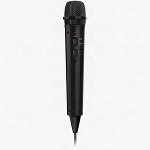 Singing Machine SMM-205 Wired Portable 10ft Cord Karaoke Microphone - Black Singing Machine SMM-205 Wired Portable 10ft Cord Karaoke Microphone - Black