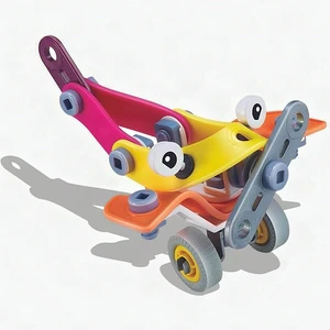 Alta Wooden Puzzle Building Toy Car Yellow Custom Soft Pieces Kids Gift - New Alta Wooden Puzzle Building Toy Car Yellow Custom Soft Pieces Kids Gift - New