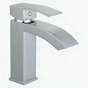 Eisen Home 6" Single Hole Single Handle Bathroom Sink Faucet Polished Chrome New Eisen Home 6" Single Hole Single Handle Bathroom Sink Faucet Polished Chrome New