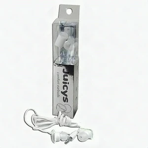 Vibe Juicys Comforty MP3 Earbuds Stereo Headphones 3.5mm Coconut White New Vibe Juicys Comforty MP3 Earbuds Stereo Headphones 3.5mm Coconut White New