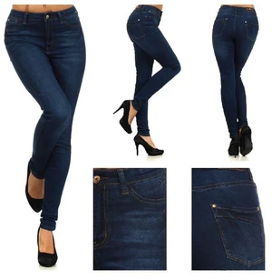 Bonage Fashion Designer Women's Skinny High Waist Jeans Size 5 - Style 243 Bonage Fashion Designer Women's Skinny High Waist Jeans Size 5 - Style 243