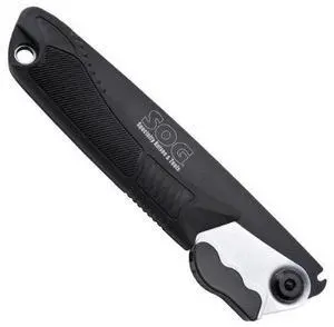 SOG Specially Knives 8.25" Folding Black Hunting/Camping Saw W/ Nylon Sheath