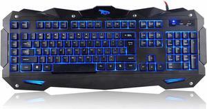 IMICRO IM-KBCOBV8 iMicro Cobra IM-KBCOBV8 110-Key Wired USB LED Backlit Gaming Keyboard (Black)