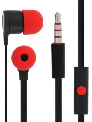 HTC Tangle Free Wired Earbuds with In Line Remote Hands-Free Stereo Headset Red HTC Tangle Free Wired Earbuds with In Line Remote Hands-Free Stereo Headset Red