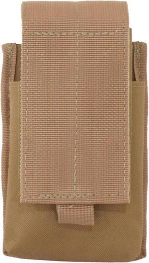 Every Day Carry Tactical Hook-and-Loop fastener & MOLLE 5.56 Single Magazine Pouch - Coyote Tan
