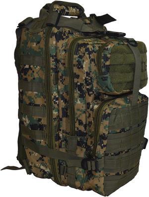 Every Day Carry Backpack Tactical Assault Bag EDC MOLLE Day Pack - Digital Camo