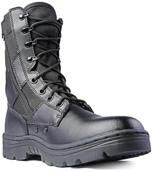 Ridge 4105 Men's 8" Waterproof Leather Tactical Military Work Boot Black Ridge 4105 Men's 8" Waterproof Leather Tactical Military Work Boot Black
