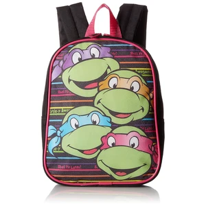 10" Nickelodeon Teenage Mutant Ninja Turtles 10-inch MINI Backpack Bag - Black 10" Nickelodeon Teenage Mutant Ninja Turtles 10-inch MINI Backpack Bag - Black