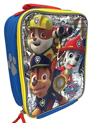 Back-to-School Paw Patrol Kid's 9.5-inch Insulated School Lunch Box Bag - Blue Back-to-School Paw Patrol Kid's 9.5-inch Insulated School Lunch Box Bag - Blue