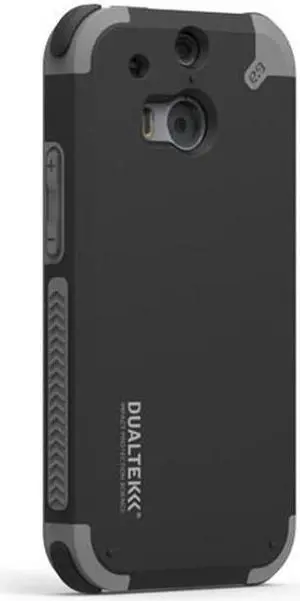 PureGear DualTek Protective Cell Phone Case - HTC One - Black