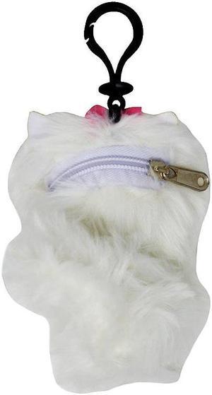 Secret Life of Pets "Gidget Plush Bag Clip" Plush Coin Clip Toy Bag
