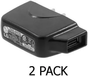 2 Pack LG Travel Wall Charger Adapter STA-U12WR - LG Phones & Micro-USB Device