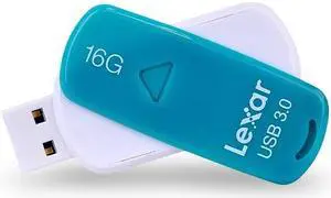 Lexar JumpDrive S33 16GB SuperSpeed USB 3.0 Flash Thumb Stick Pen Drive - Teal