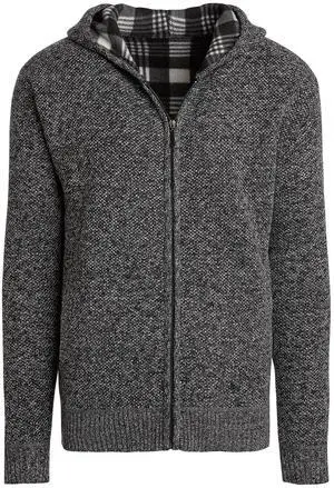Alta Men's Fleece Lined Casual Full-Zip Pocket Sweater Jacket - Gray Hoodie - M Alta Men's Fleece Lined Casual Full-Zip Pocket Sweater Jacket - Gray Hoodie - M