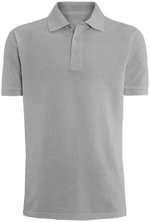 Alta Fashion Designer Mens Classic Fit Polo Short Sleeve Shirt, Grey, L Alta Fashion Designer Mens Classic Fit Polo Short Sleeve Shirt, Grey, L