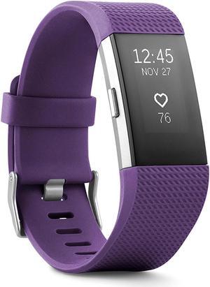 Fitbit Charge 2 Heart Rate & Activity Tracker - Small (5.5"–6.7") / Purple
