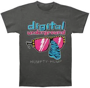 Digital Underground Humpty Hump's Shades with Big Nose T-Shirt - Grey, Small Digital Underground Humpty Hump's Shades with Big Nose T-Shirt - Grey, Small
