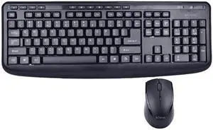 Bornd M610 Water Resistant 104 Key Wireless Keyboard and Optical Mouse Kit