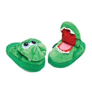 Stompeez Children Growling Dragon Green Cute Slipper Shoes - 72519 - Small 9-11 Stompeez Children Growling Dragon Green Cute Slipper Shoes - 72519 - Small 9-11