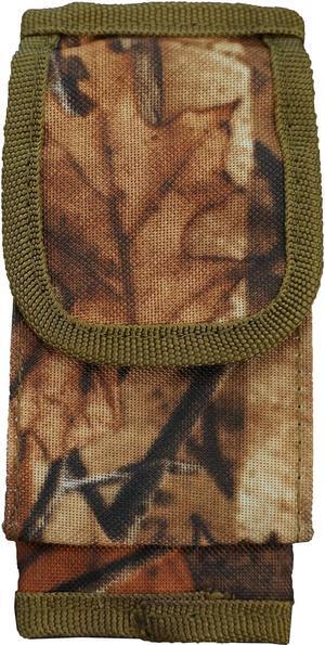 Every Day Carry Tactical Hook-and-Loop fastener Seatbelt Strap Holster Pouch - Oak Wood Camo