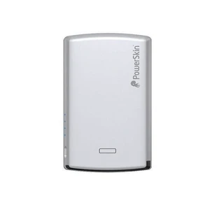 PowerSkin 4000mAh Rechargeable Battery Power w/ Built-In Micro USB Cable for Smartphones - Silver PowerSkin 4000mAh Rechargeable Battery Power w/ Built-In Micro USB Cable for Smartphones - Silver