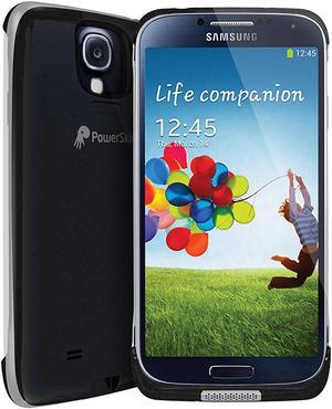 PowerSkin Spare 1600mAh Rechargeable Extended Battery Case for Samsung Galaxy S4 - Black