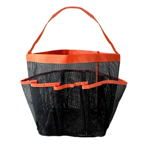 Portable Shower Caddy Travel Organizer Toiletry Tote Bag with 8 Pockets Portable Shower Caddy Travel Organizer Toiletry Tote Bag with 8 Pockets