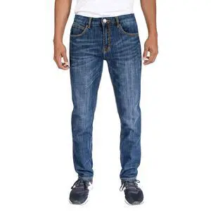 Alta Denim Men's Stretch Skinny Slim Fit 5-Pocket Fashion Jeans, Indigo Medium Wash - 32 W x 32 L Alta Denim Men's Stretch Skinny Slim Fit 5-Pocket Fashion Jeans, Indigo Medium Wash - 32 W x 32 L