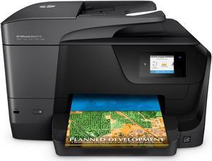HP OfficeJet Pro 8710 All-in-One Wireless Printer with Mobile Printing - Black